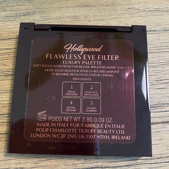 Charlotte Tilbury! Flawless Eye Filter Luxury Pallette - Diva Lights! Brand New! - Picture 6 of 6